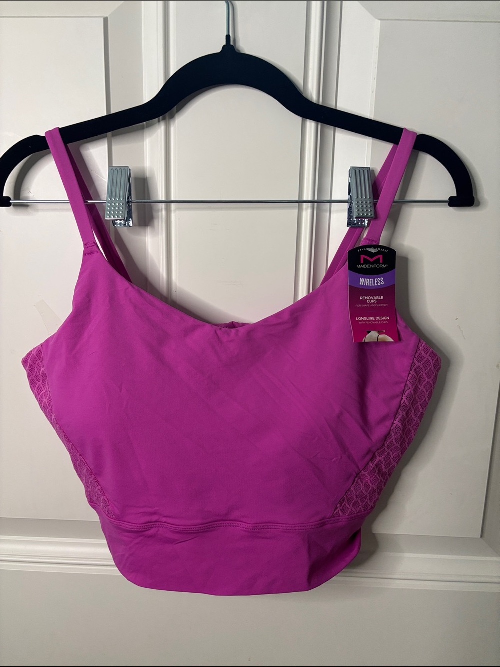 NWT Maidenform Wireless Longline Bralette